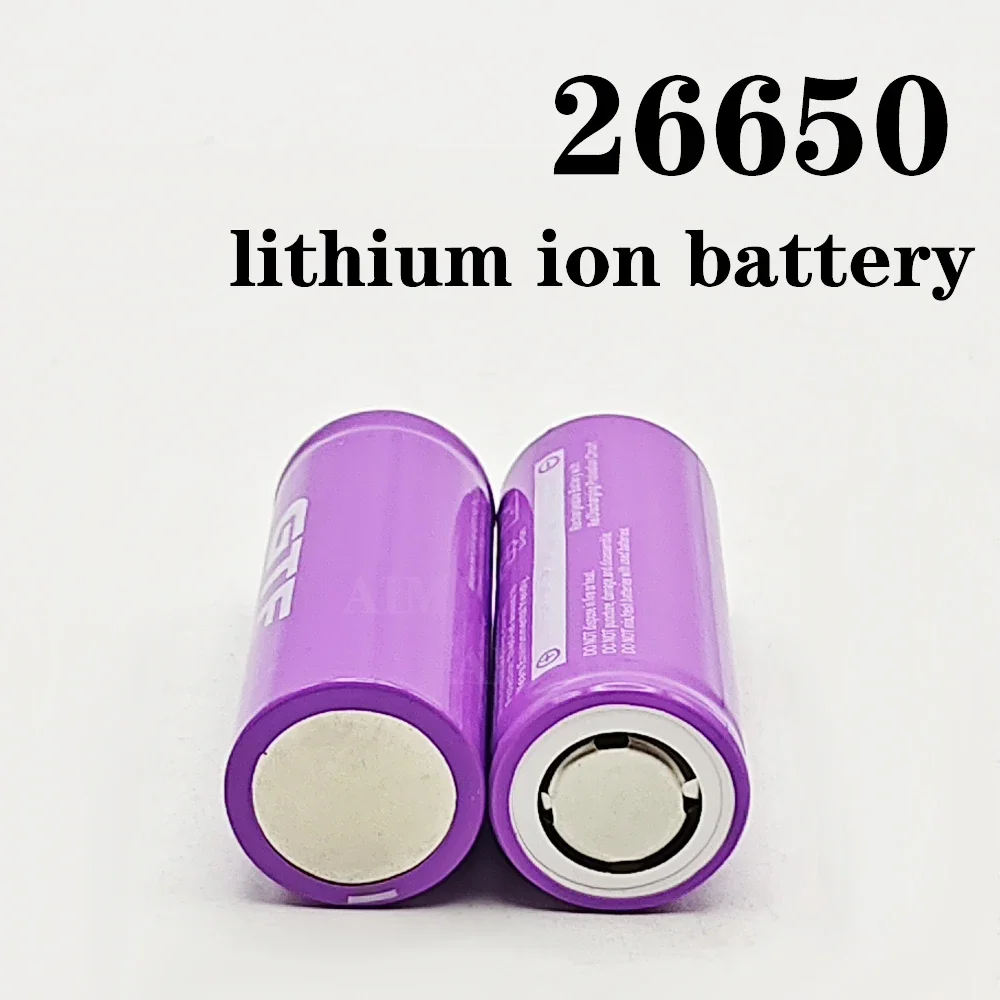 

LED flashlights 26650 3.7V 100% high-quality battery 8800V 50A lithium-ion rechargeable battery