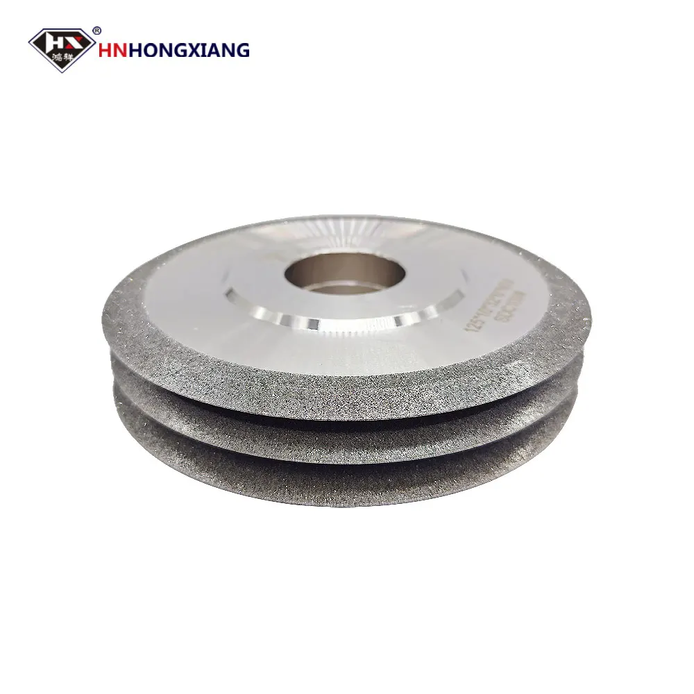 1V1 Diamond Grinding Wheel Tools Double Sided Sharpener Disc For Carbide Metal Tungsten Steel Milling Cutting Stone