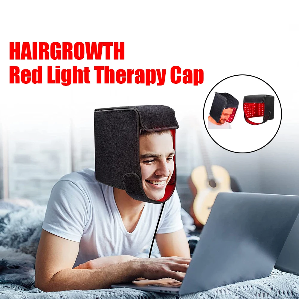 

Anti-Hair Loss Hair Growth Cap Laser Cap Infrared 650NM Led Red Light Therapy Cap For Alopecia Hair Regrowth