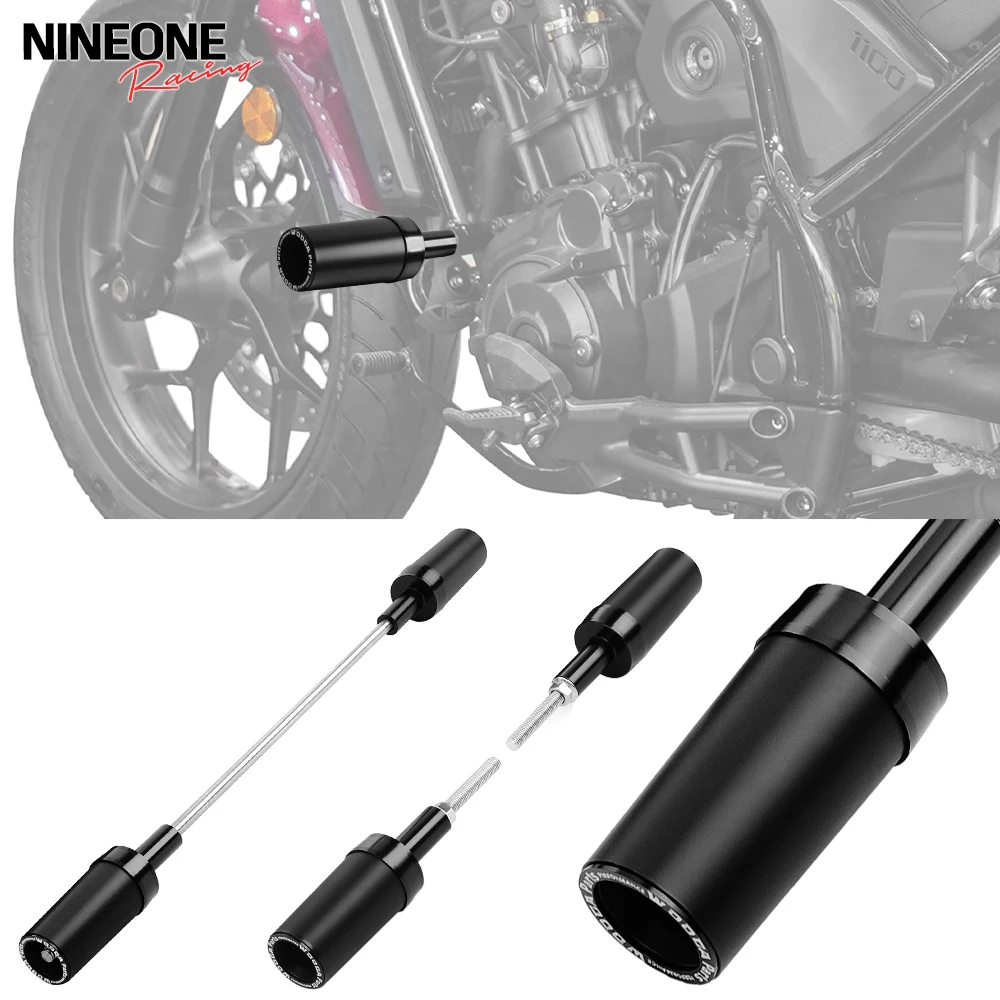 ホンダ反乱 250 300 500 CL500 CMX250 CMX500 フレームスライダークラッシュパッドプロテクター落下保護エンジン Graud