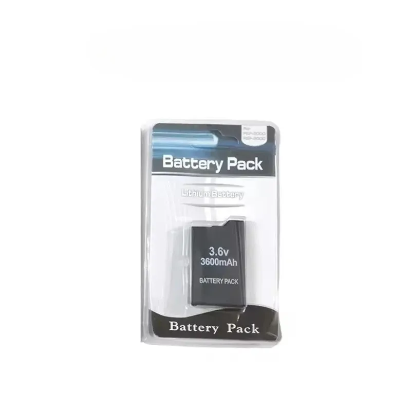 3,6 V 2400mAh para SONY PS Lite PSP-2000 PSP-3000 PSP-3004 3600mAh para SONY PSP2000 consola de juegos portátil paquete de batería de respaldo