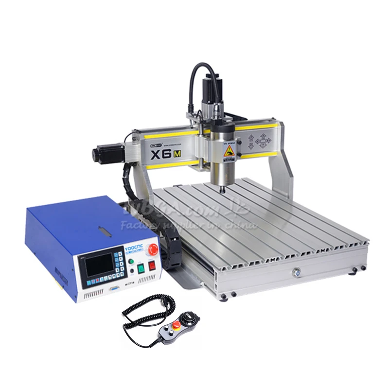 Upgrade Offline Control LY X6M CNC Engraving Machine 1.5KW Water-Cooled/Air-Cooled Spindle 3axis 4axis for Aluminum Acrylic Wood