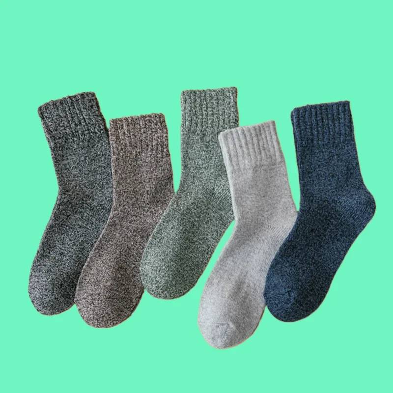 Chaussettes Tendance en Coton pour Homme, Couleur Unie, Nouvelle Mode, Rétro, Mi-tube, Proximité, sulf, Durables, 3/8 Paires