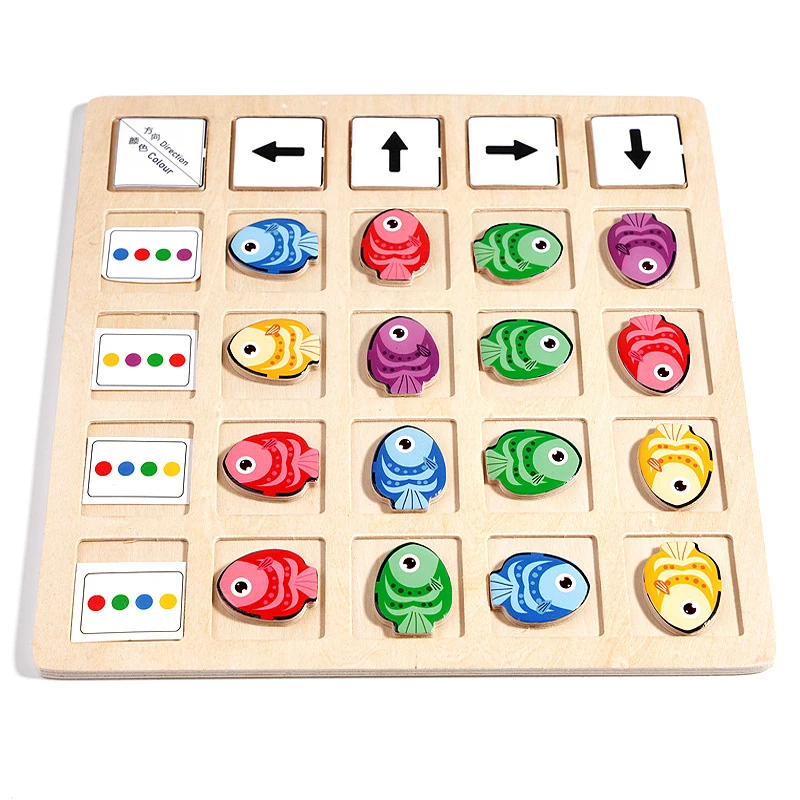 Early Learning Wooden Color Battle Game for Toddlers; Montessori Table Game; Memorable Children's Gift.
