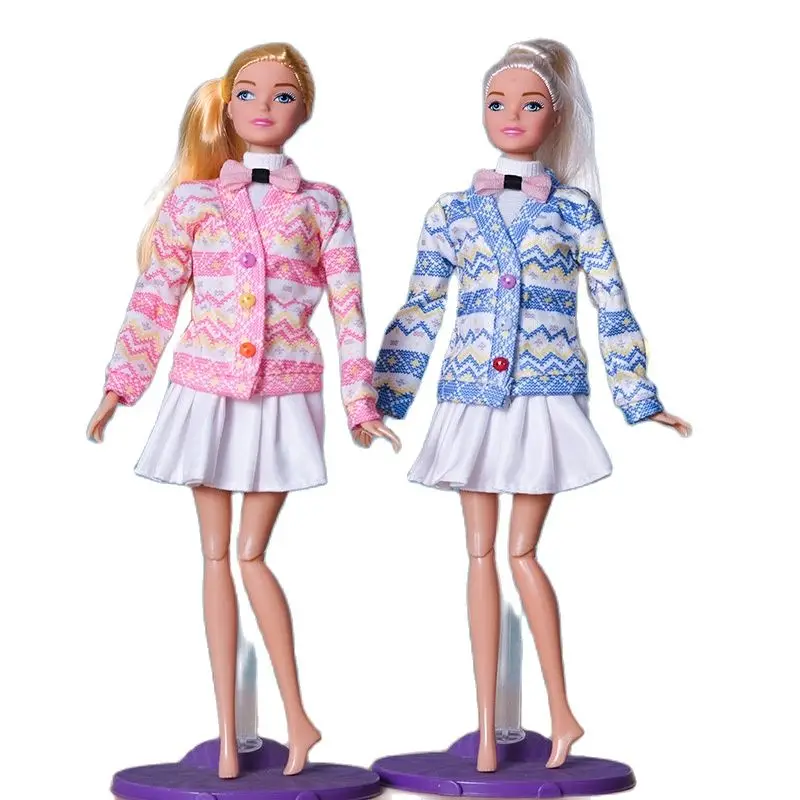 Winter coat For Barbie Clothes 1/6 Doll accessories uniform Outfit fashion Clothing costume girl gift