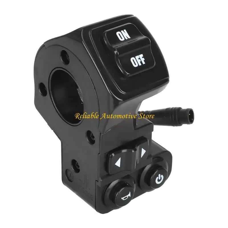 

M68B Waterproof 6 Pin 4 Function Scooter Handle Control Switches for Max Turn Horn Button Scooters Accessories