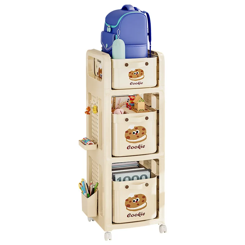 

Cartoon snacks, sundries, books, storage boxes, school artifacts, trolleys, student dormitory storage racks