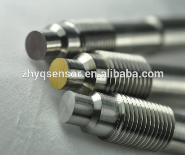 Melt pressure sensor for plastic extruder