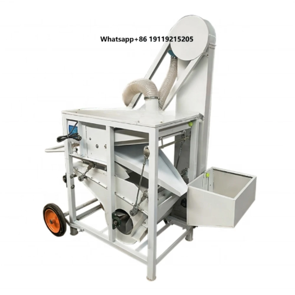 Specific Gravity Seed Cleaner Grain Screening Machine Impurity Remover Grain Sorter