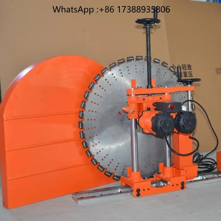 High Frequency Electric Wall Saw Concrete Cutter with Motor and Pump 320mm Cutting Depth