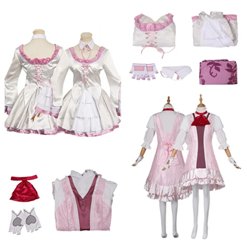 Lolita Cosplay Fantasia para Mulher, Lili, Jogo, Tekken, Fantasia, Fantasia, Vestido, Fantasia, Halloween, Carnaval, Festa, Roupa