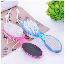 4-In-1 Foot Care Tool Dead Skin Removal Brush Foot Repair Tool Grinder Foot Wash Brush Random Color Pedicure Grinding