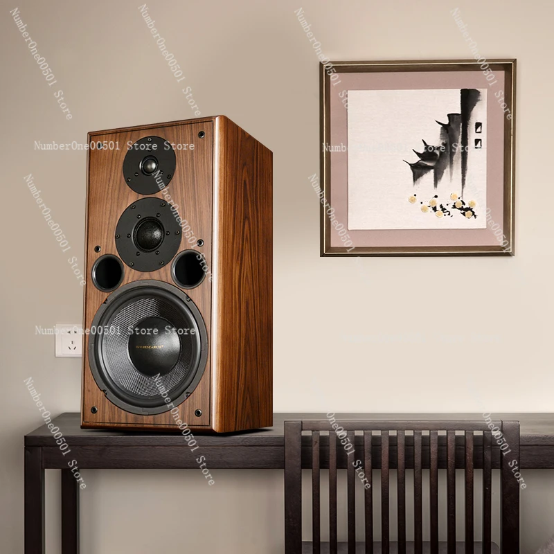Wysokiej jakości głośnik HiFi T-1013, 10-calowy, trójdrożny system audio regałowy
