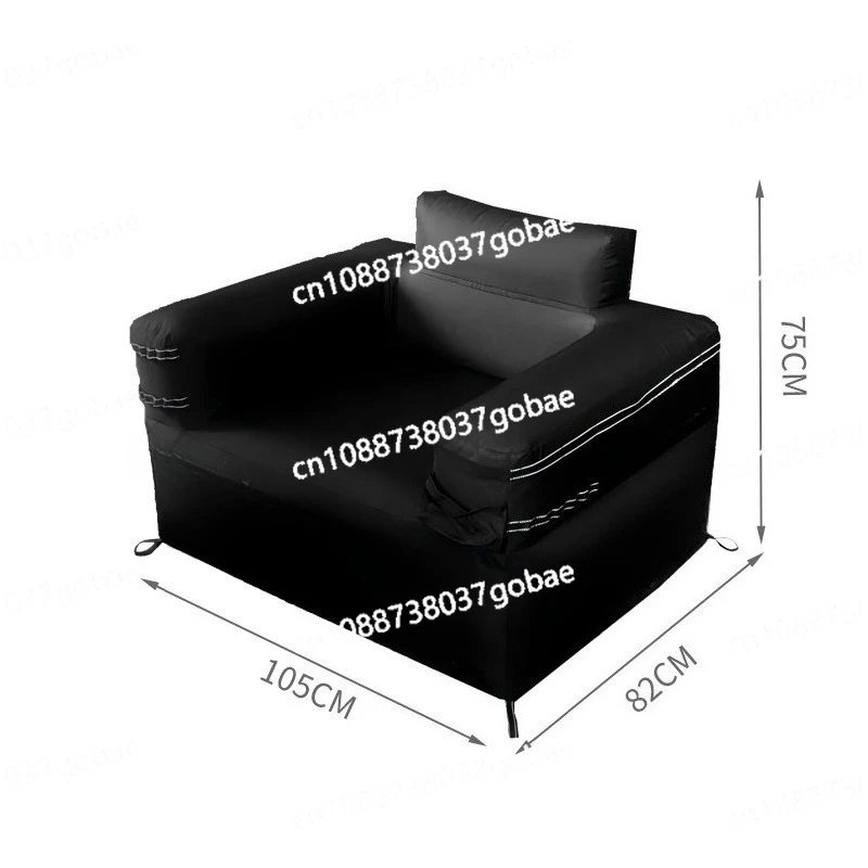 Outdoor automatic inflatable sofa double tactical wind folding portable lazy