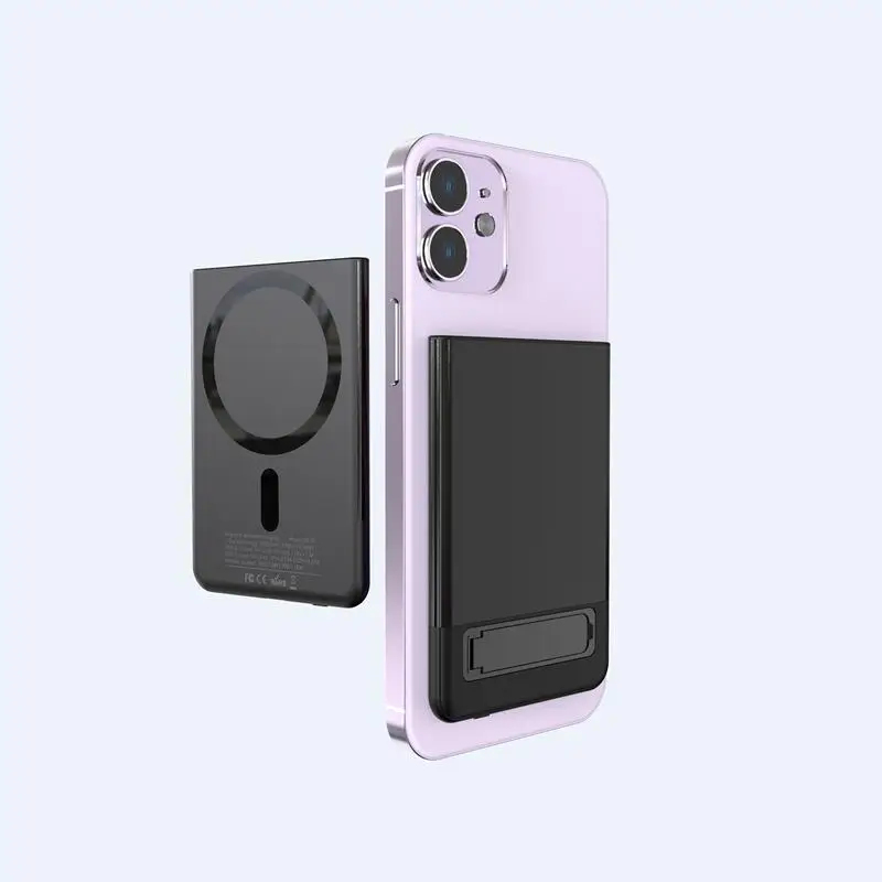 Magsafe Magnetic Wireless Power Bank PD20W is suitable for iPhone ultra-thin and lightweight portable power bank with holder