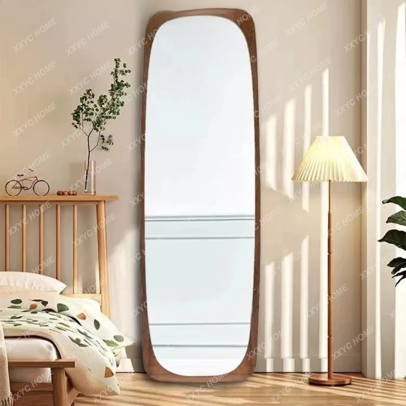 

retro-hanging mirror floor-to-ceiling wall-mounted entrance wall-mounted full-body full-length mirror