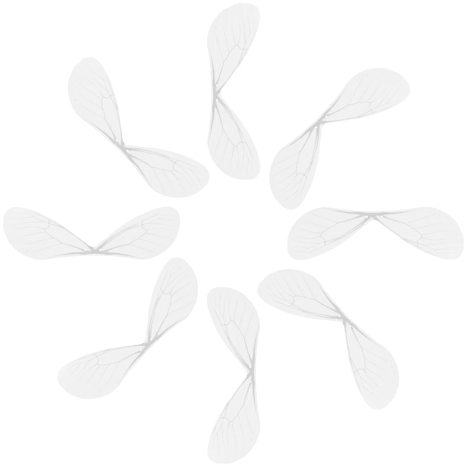 

50 шт. стрекоза ремесленная ткань стрекозы Настенный декор художественные крылья ремесла тканевые подвески