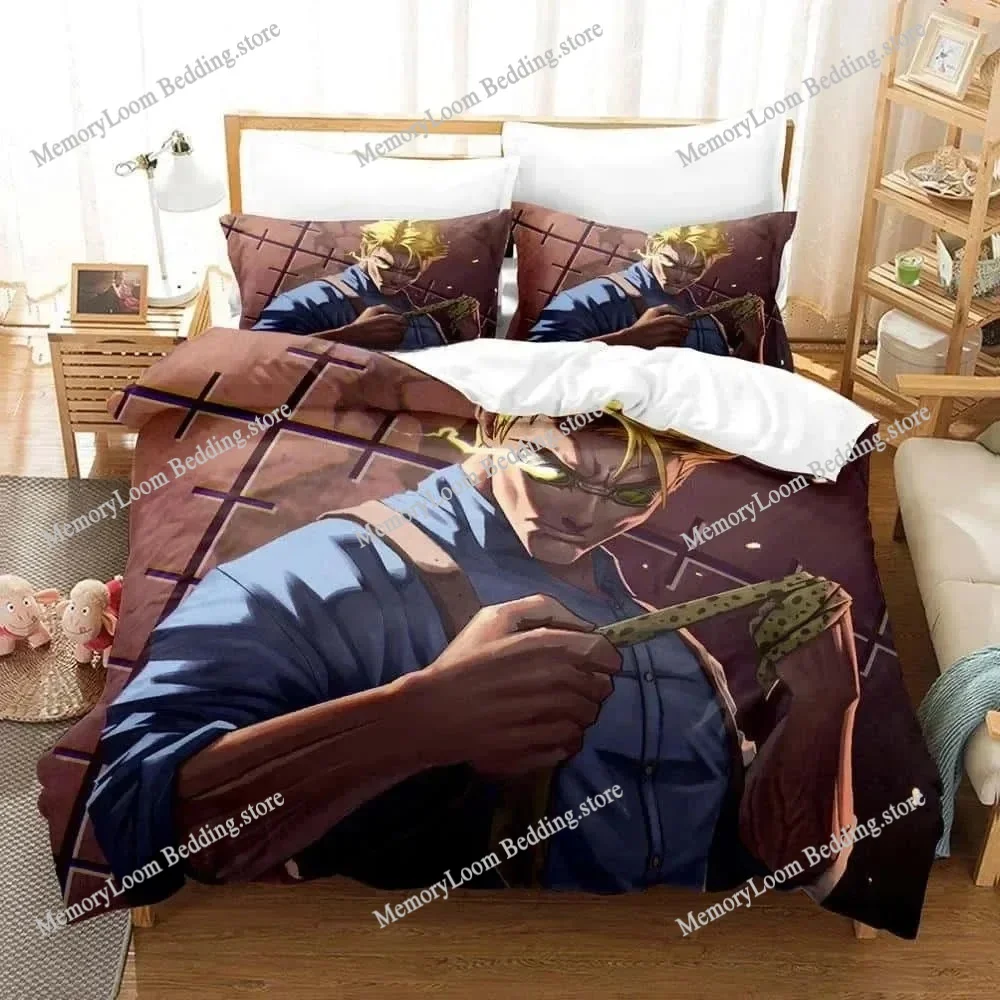 

3D Cartoons Jujutsu Kaisen Kento Nanami Bedding Set Single Twin Full Queen King Size Bed Set Adult Kid Bedroom Duvet cover Sets