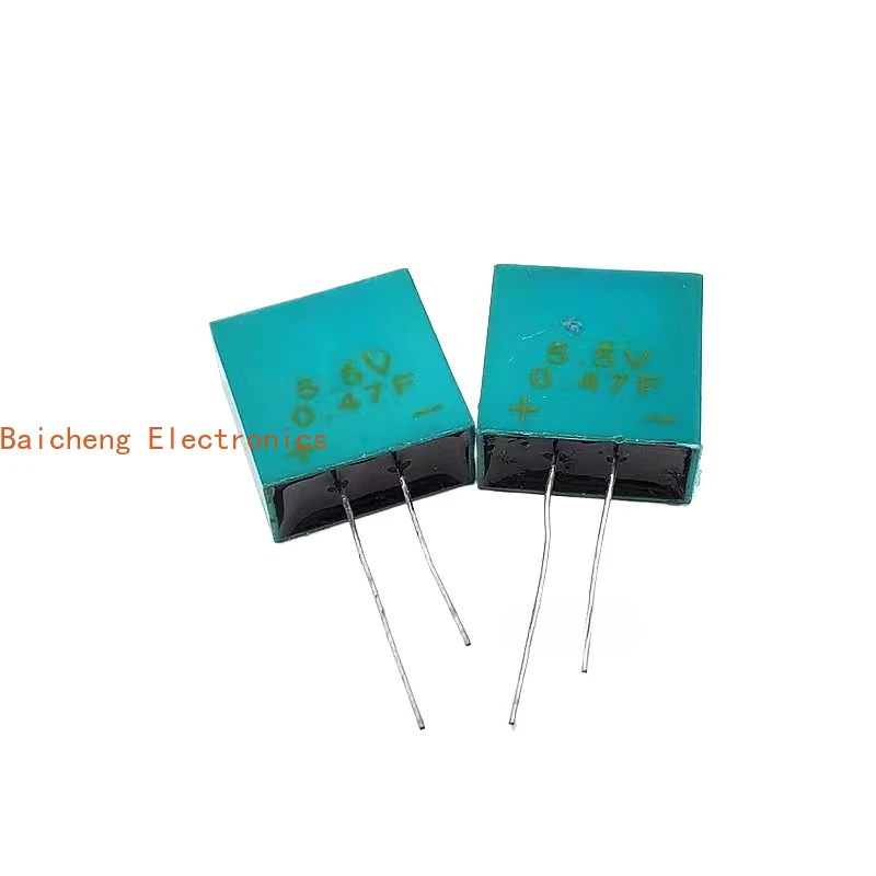 10PCS 새로운 봉인 된 5.5V0.47F 조합 커패시터 5.5V 커패시터 지능형 수량계