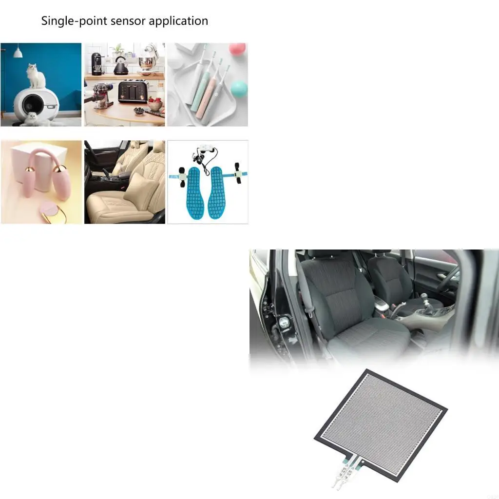 G92C Fast Response 0.4 mm 3g-50kg Thin Film Pressure Sensors For Industrial Use