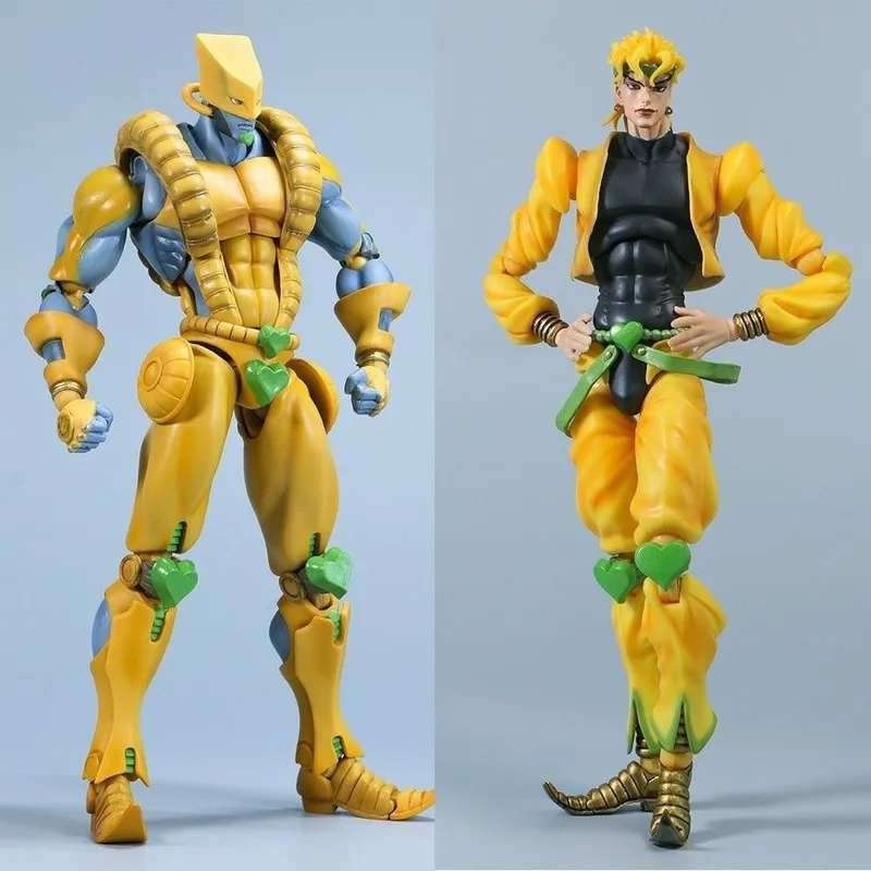 

In Stock Large Size Classic Anime Stand The World Action Figure Movable Articulated Model Toy Boxed Collection Gift Toys