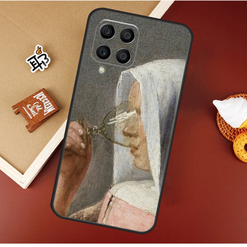 يوهانس فيرمير حافظة لهاتف سامسونج جالاكسي M16 M36 M56 M06 M52 M32 M12 M54 M34 M14 M35 M55 M15 M11 M31 M13 M53