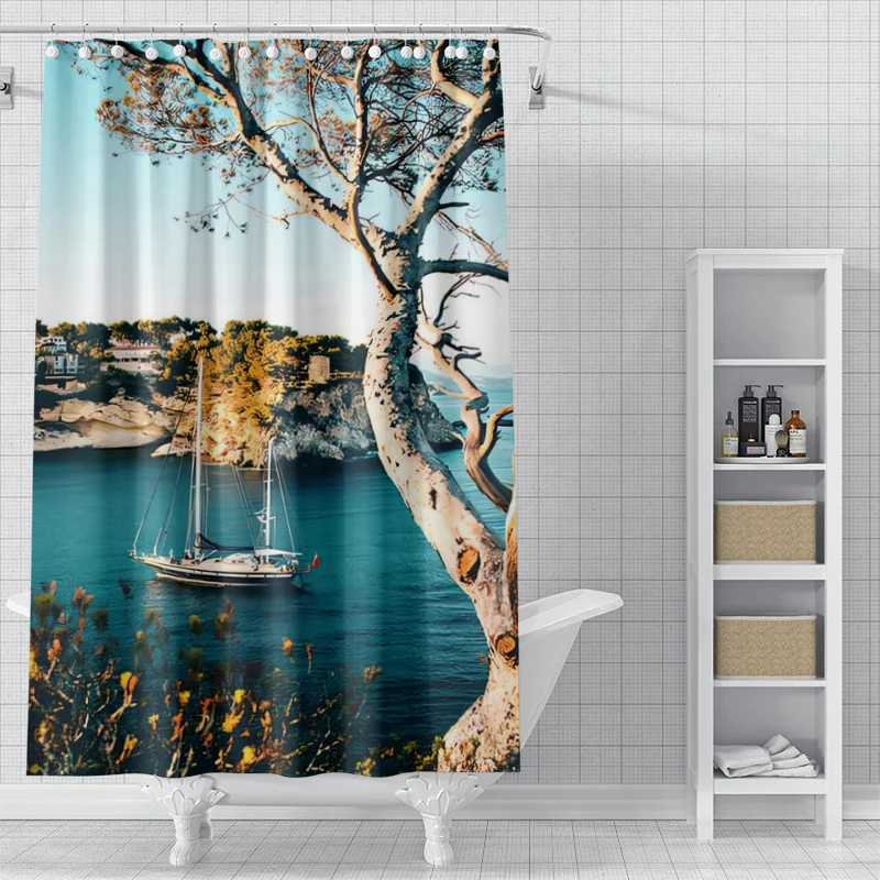 home shower curtains for bathroom waterproof fabric Modern Nordic style bathroom Curtains modern shower curtain 180x200 240x200