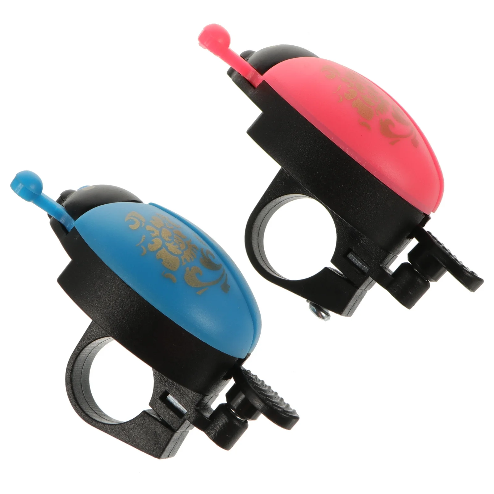 

2Pcs Mountain Bike Bell Retro Clear Tone Durable Easy Install for Handlebar Safety Warning Bike Accessories Ring Bell