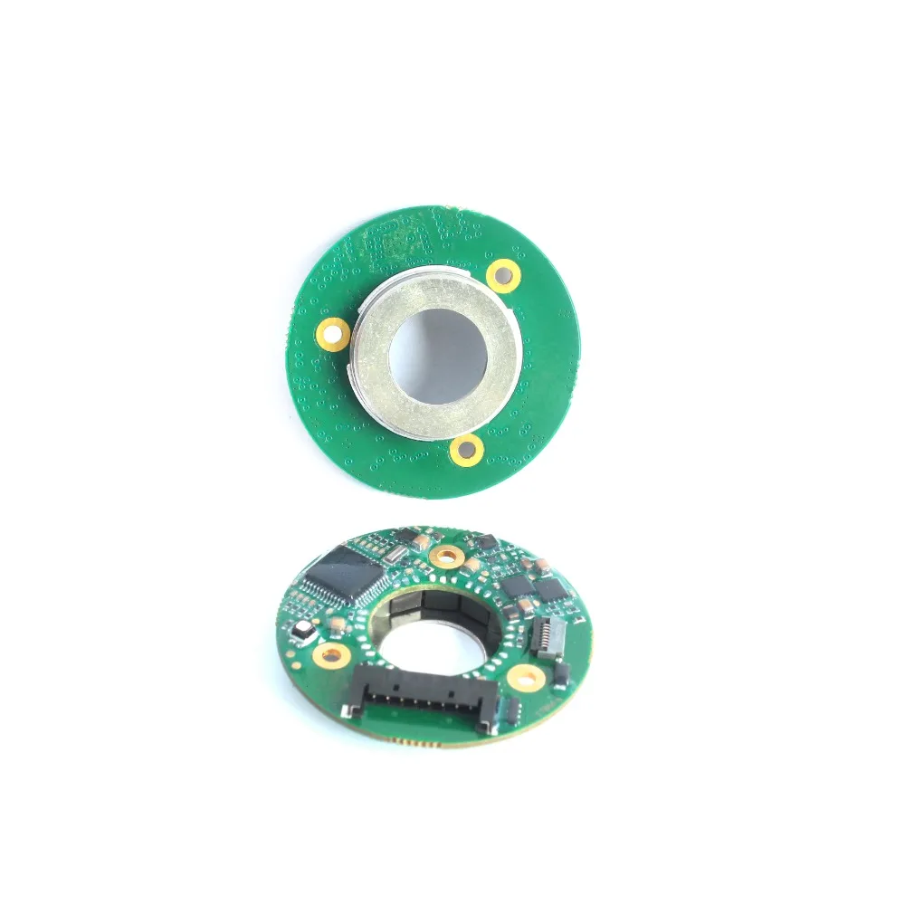 S Series Hollow Absolute ID10mm OD36mm High 7mm High Repeatability Multi-turn 17-bit 0.05 Precision Magnetic Encoder