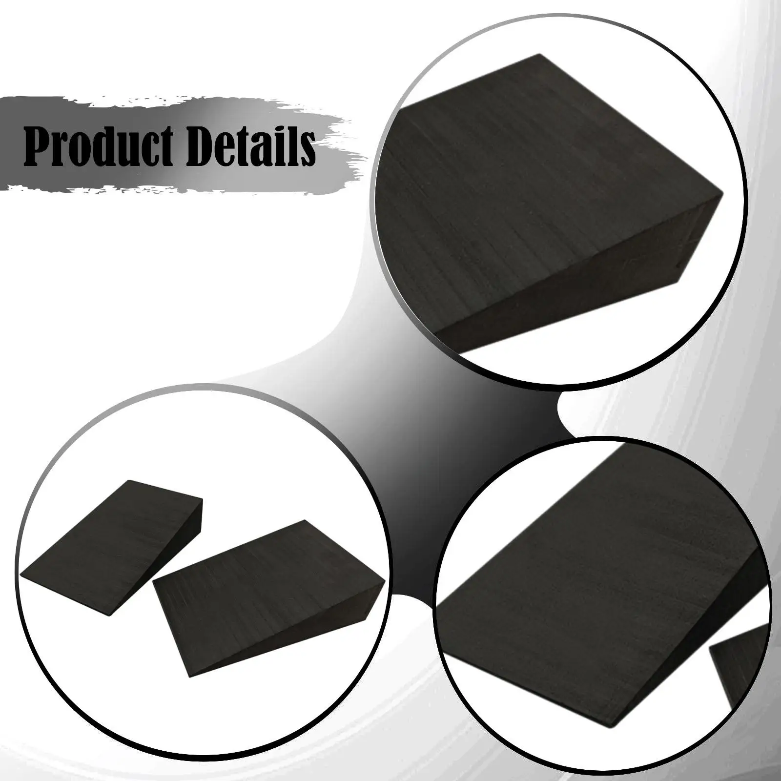 Yoga Brick Calf Stretcher Block EVA Squat Ramp Heel Elevated Slant Board for Core Strength Training Exercise