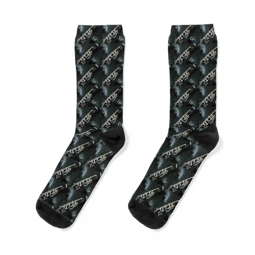 

Clarinet in B Flat Socks designer brand winter thermal short kawaii Designer Man Socks Women's