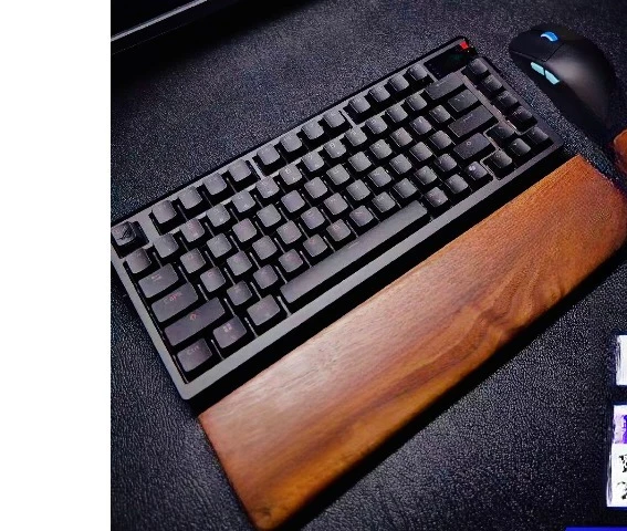 

Keyboard Rest Wrist Rest / Mechanical Keyboard Wooden Wrist Pad