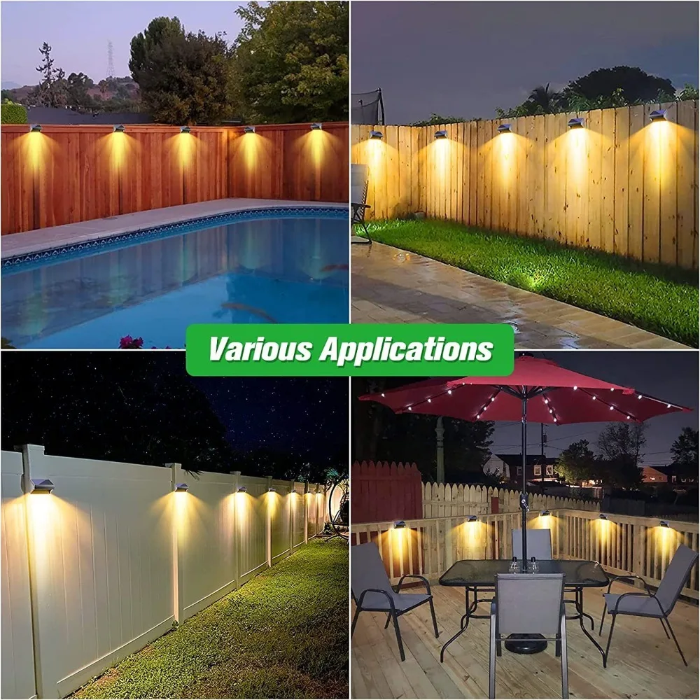 

Solar wall light outdoor garden colorful fixed gradient landscape atmosphere outdoor lighting high brightness waterproof LED