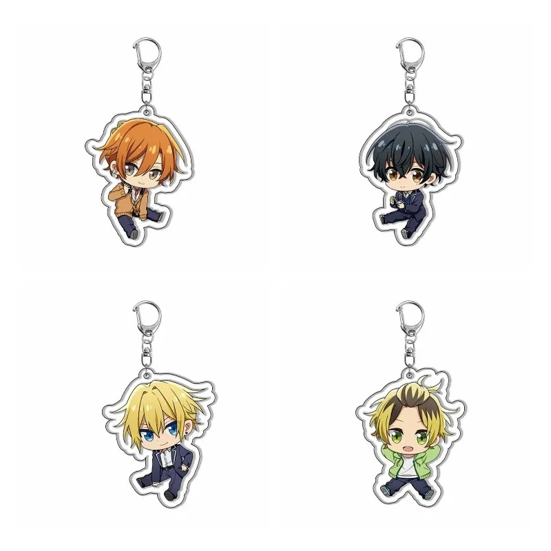 Sasaki and Miyano Anime Figures Sasaki Shuumei Miyano Yoshikazu Cosplay Acrylic Keychains Hirano Taiga Kawaii Bag Pendant Decor