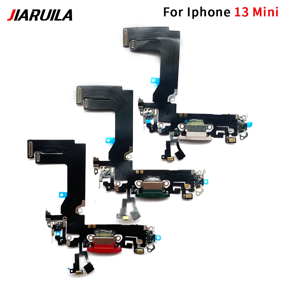 10 Pcs USB Charging Port Charger Dock Connector Charging Flex Cable For IPhone 13 Pro Max 13 mini