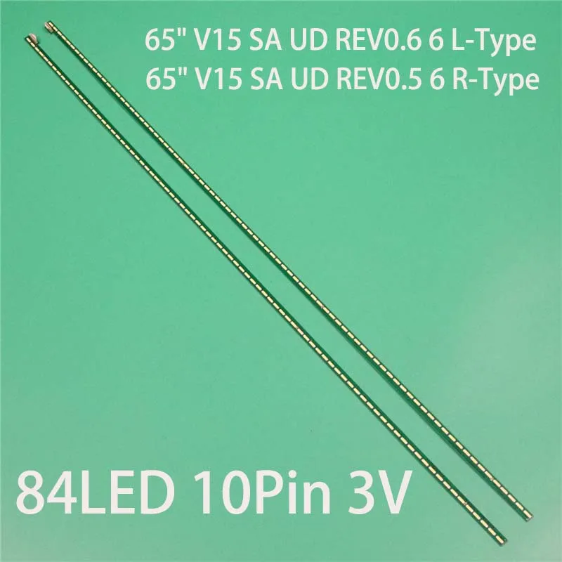 新しいテレビの照明バー-65-インチ-v15-sa-ud-rev06-6-l-r-タイプ-6916l2116-7-a-バックライト-ストリップ-65uf8500-ub-65uf8519-65uf850t-用