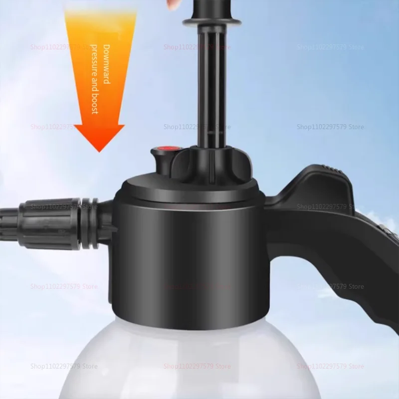 2L علبة سقاية متعددة الوظائف ذات الضغط العالي سقي النباتات والحيوانات الأليفة حديقة رذاذ غسيل السيارات رغوة رذاذ يمكن الجهاز