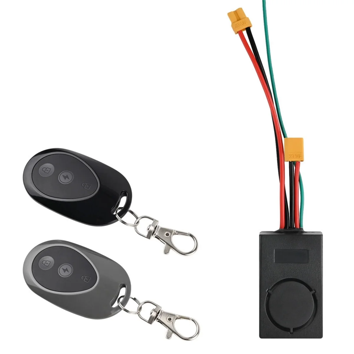 AC22 لـ Max G30 G30D إنذار مضاد للسرقة مع جهاز تحكم عن بعد 36-55 فولت 115db جرس