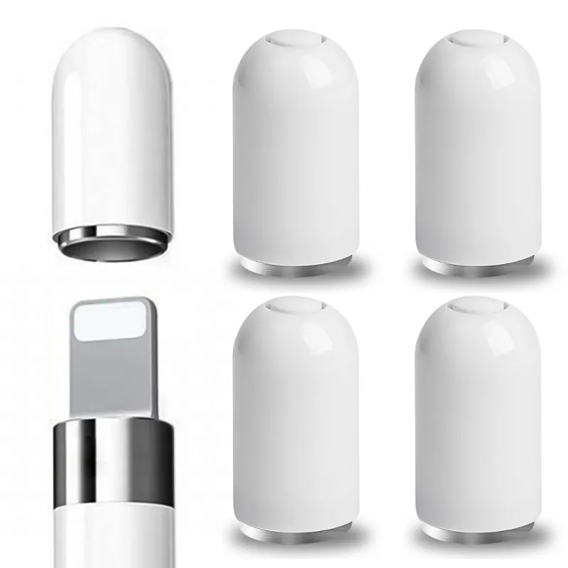 Magnetic Pencil Caps for Apple Pencil 1 Replacement Stylus Protector Cover Pencil Tip for IPencil IPad Pro Magnet Tablet Pen Cap