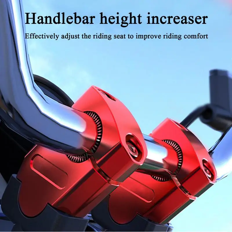 

Handle Bar Riser Aluminum Alloy Bar Risers Sports Accessories For Women Men Athletes Youth Family Friends Motocross Motorbike