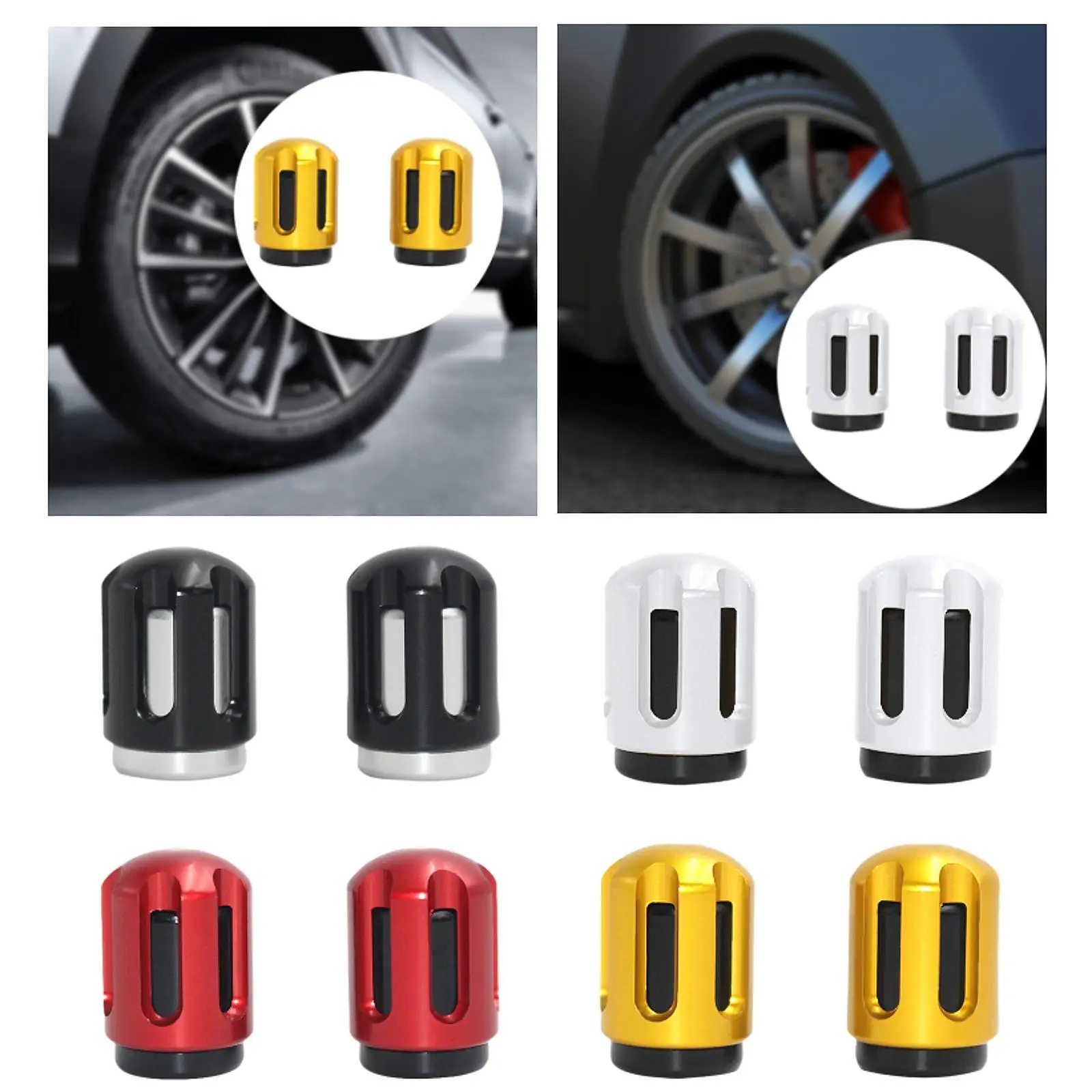 

High Performance Tire Air Valve Stem Covers Sturdy Aluminum Alloy Motorbike Accessories for Vespa Gts300 Gtv Lx125 Lxv