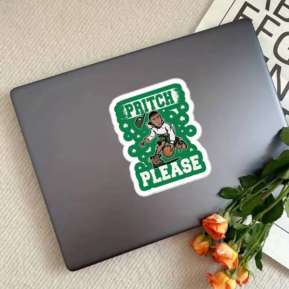 Pritch Please Vintage Funny Waterproof Stickers For Decorating Car Windows Motorcycles And Computers.