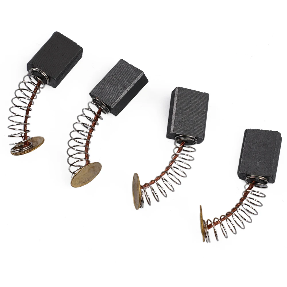 Carbon Motor Brushes 4 Pack 16mm x 12.5mm x 6.5mm for Power Tools Including Drills Saws Grinders Fans and Motorcycle Motors