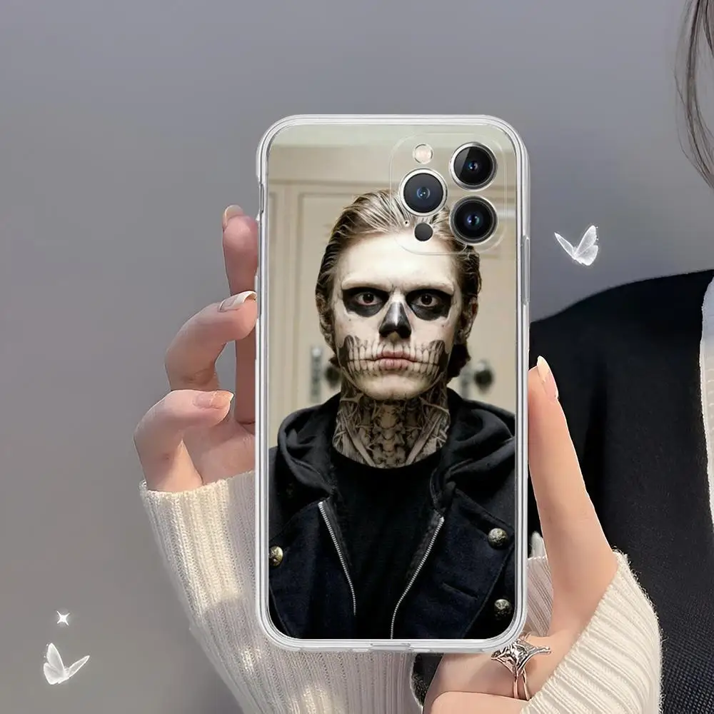 Evan Peters Phone Case For IPhone 15 14 13 12 Mini 11 Pro XS Max X XR SE 6 7 8 Plus Soft Silicone Cover