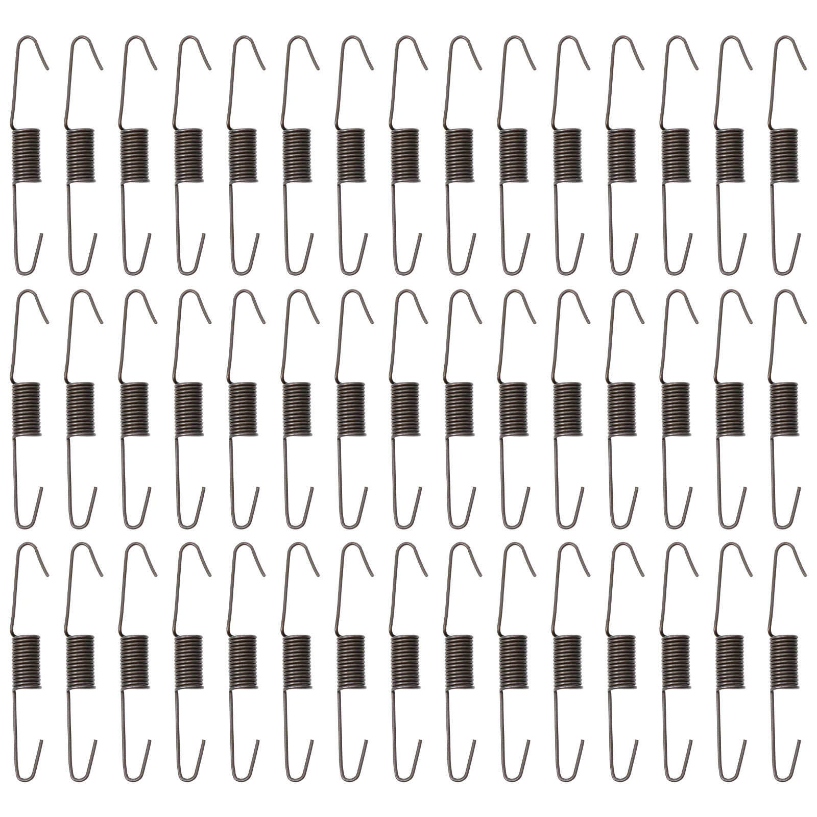 

100pcs Sofa Spring Hooks Heavy Duty Tensile Spring Replacement Kit Black Durable Corrosion Resistance Practical Home Accessory