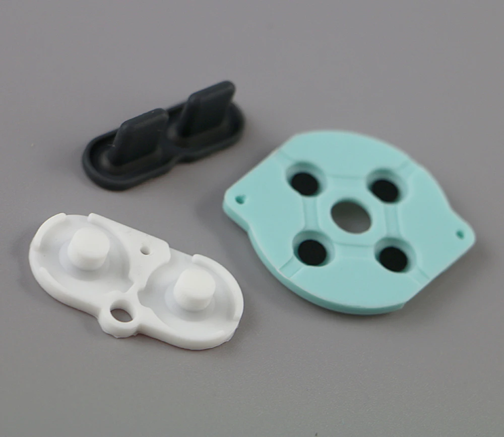 1set silicone Conductive Rubber Buttons A-B D-pad for GBP Silicone Start Select Keypad button