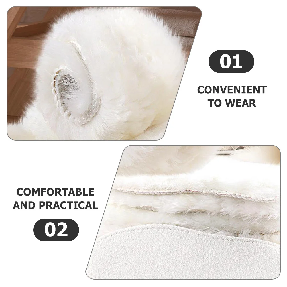 

1Pair Winter Warm Insoles Thick Wool Felt Shoe Inserts Comfortable Breathable Shoe Pads Suitable for Boots Sneakers