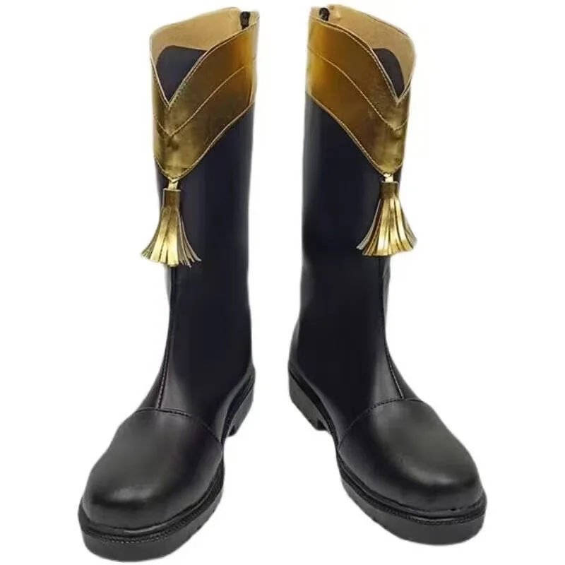 LUCKY Unisex Anime Cos Hoshimi Junna‌‌ Cosplay Costume Shoes Boots Custom Size