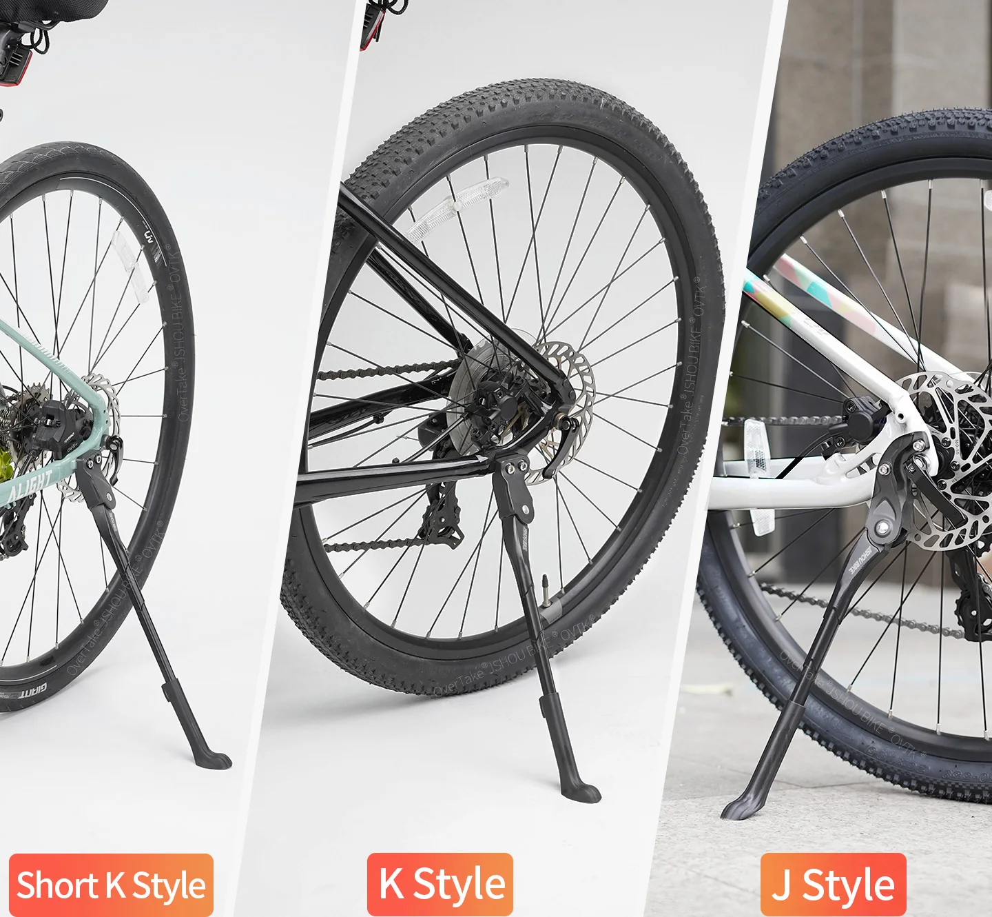 JSHOUBIKE 451-700C 18-29 Zoll Verstellbarer Fahrradständer aus Aluminiumlegierung für GIANT ATX XTC MARIN TREK Fahrradteile – Detail 1