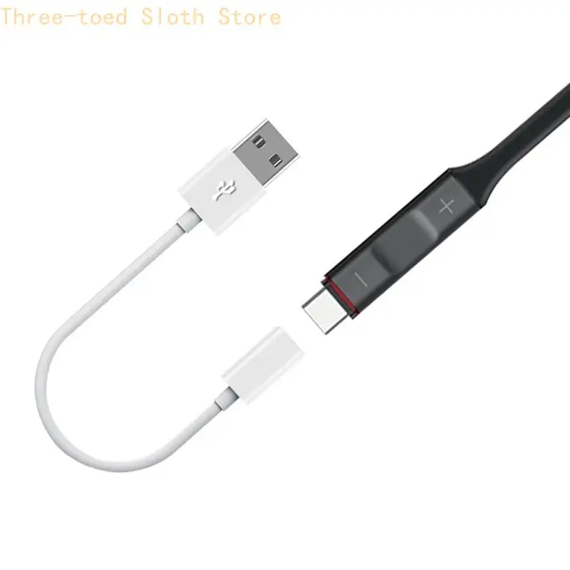 USB-auf-Typ-C-Adapter-Ladekabel für FreeLace-Kopfhörer-Headset E74A – Detail 4